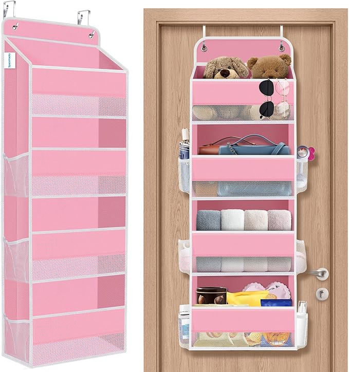 1 Pack Over The Door Organizer Hanging Storage Organizers