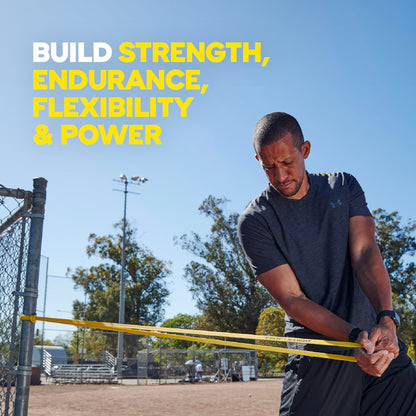 TRX Training Strength Band Set for Working Out, Full-Body Resistance Bands for Home and Gym Use, 79.5-Inch Circumference, 5 – 70 Pounds, Pack of 4