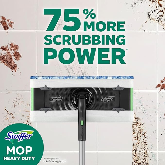Swiffer Heavy Duty Mop Wet Multi-Surface Cloth Refills
