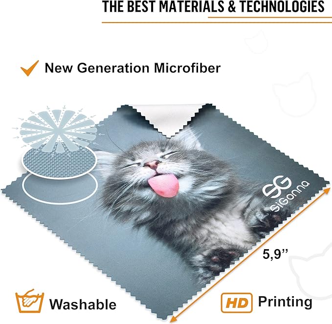 Microfiber Cleaning Cloth for Glasses