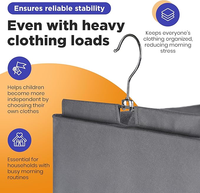 Handy Laundry Hanging Clothes Organizer