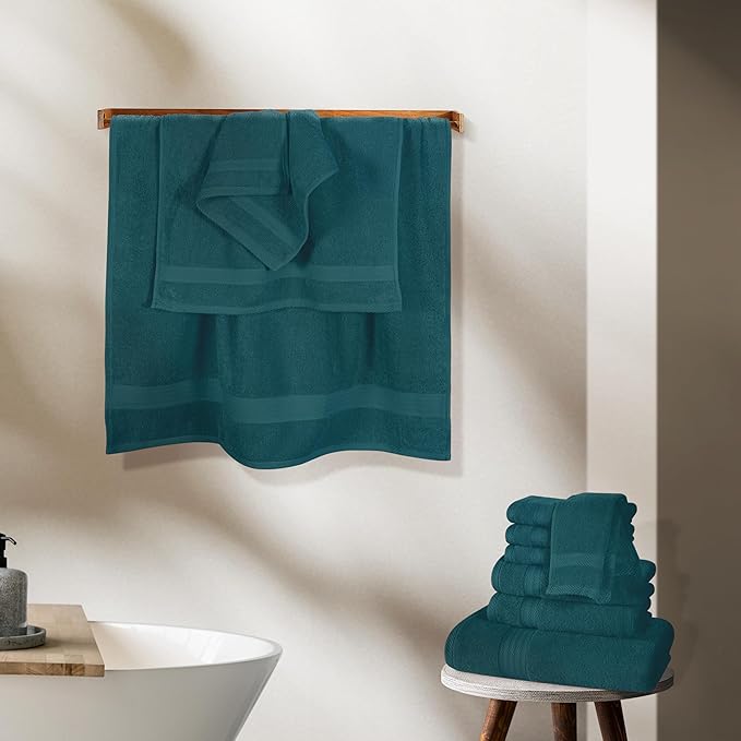 GLAMBURG Ultra Soft 24-Piece Towel Set