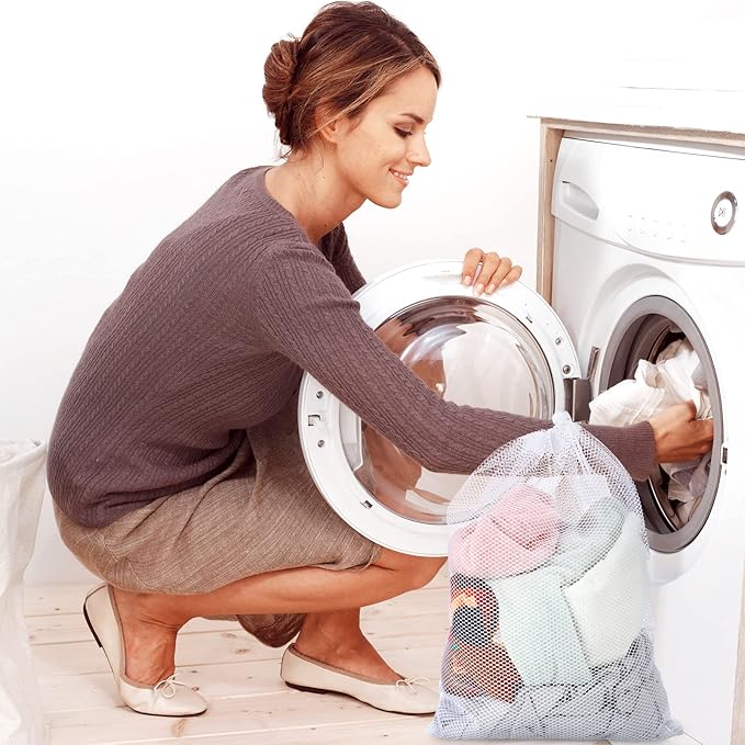 TecUnite 10 Pcs Mesh Laundry Bags
