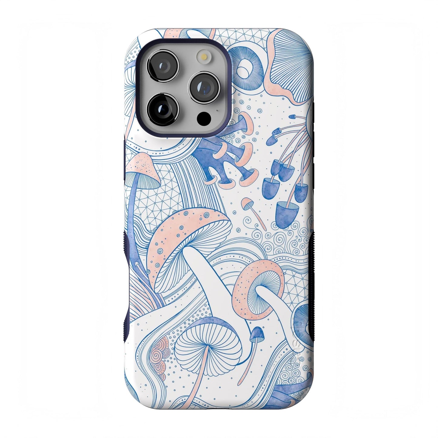 Casely iPhone 16 Pro Max Case | Blue Stripes | Sunday Best | Compatible with MagSafe | Bold Protective Design