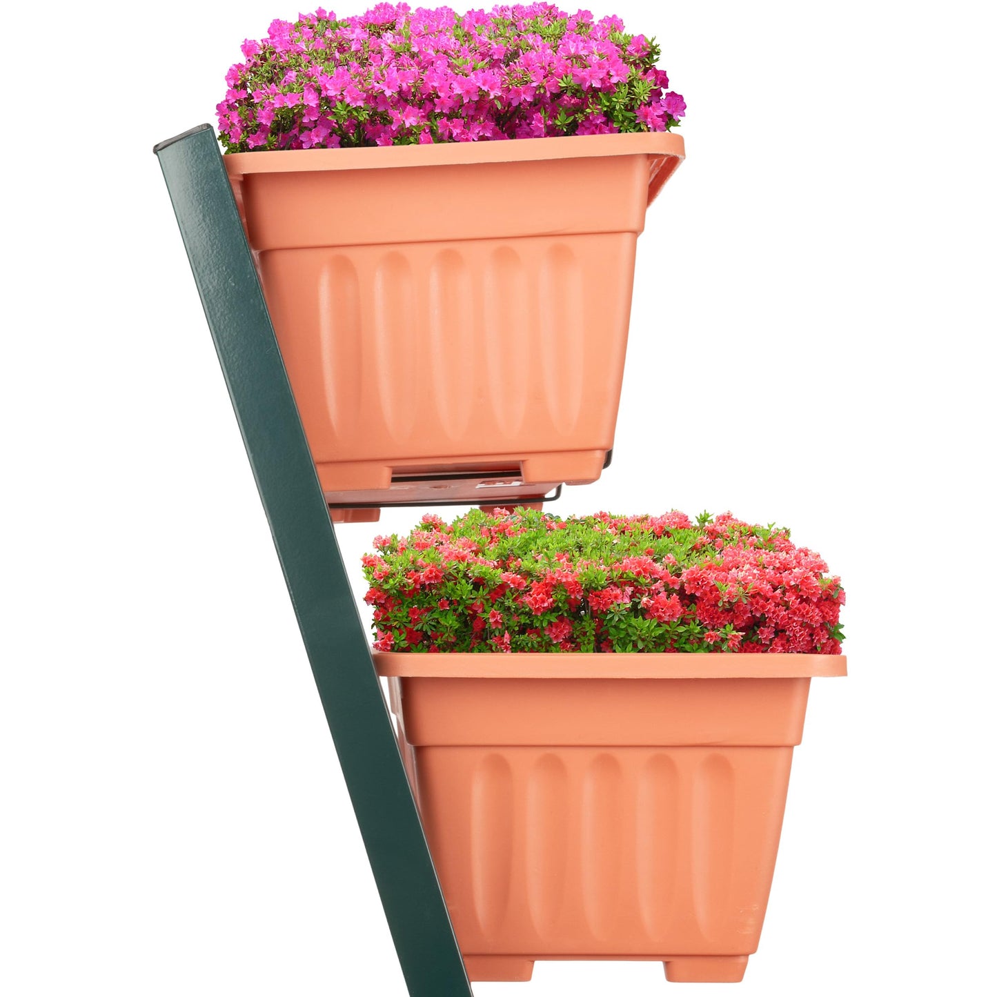 Raised Garden Beds - 5 Tier Vertical Garden Planter - Planters for Outdoor Plants - Gardening and Greenhouse Accessories by Pure Garden (Terracotta)