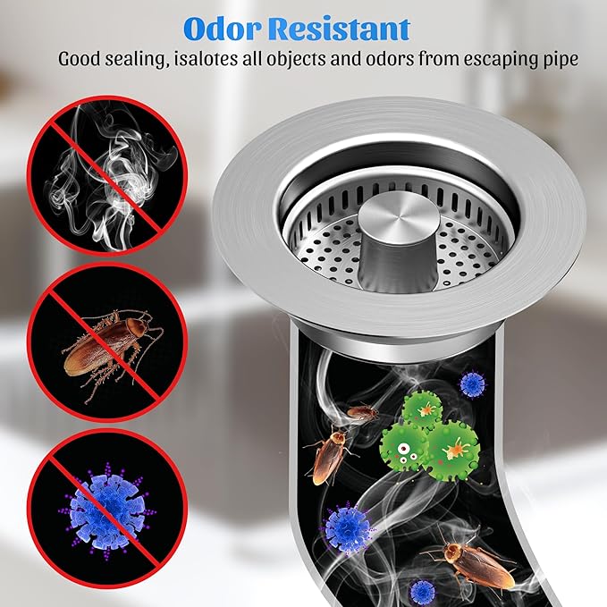 NinjaTiger Kitchen Sink Drain Strainer