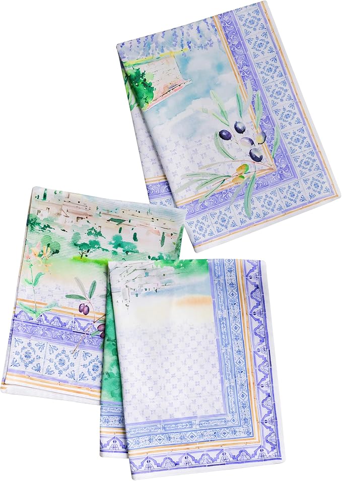 Maison d' Hermine Kitchen Towel 100% Combed Cotton Premium Set of 3