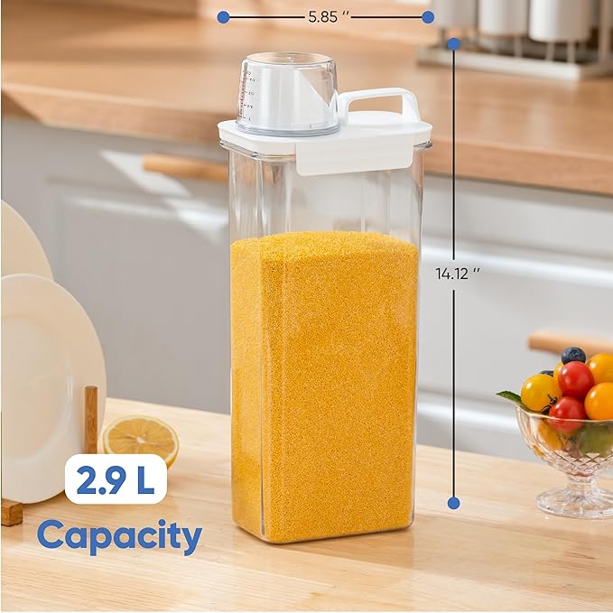 Chef's Path Airtight Food Storage Containers, & Measuring Cup Lid – Kitchen &