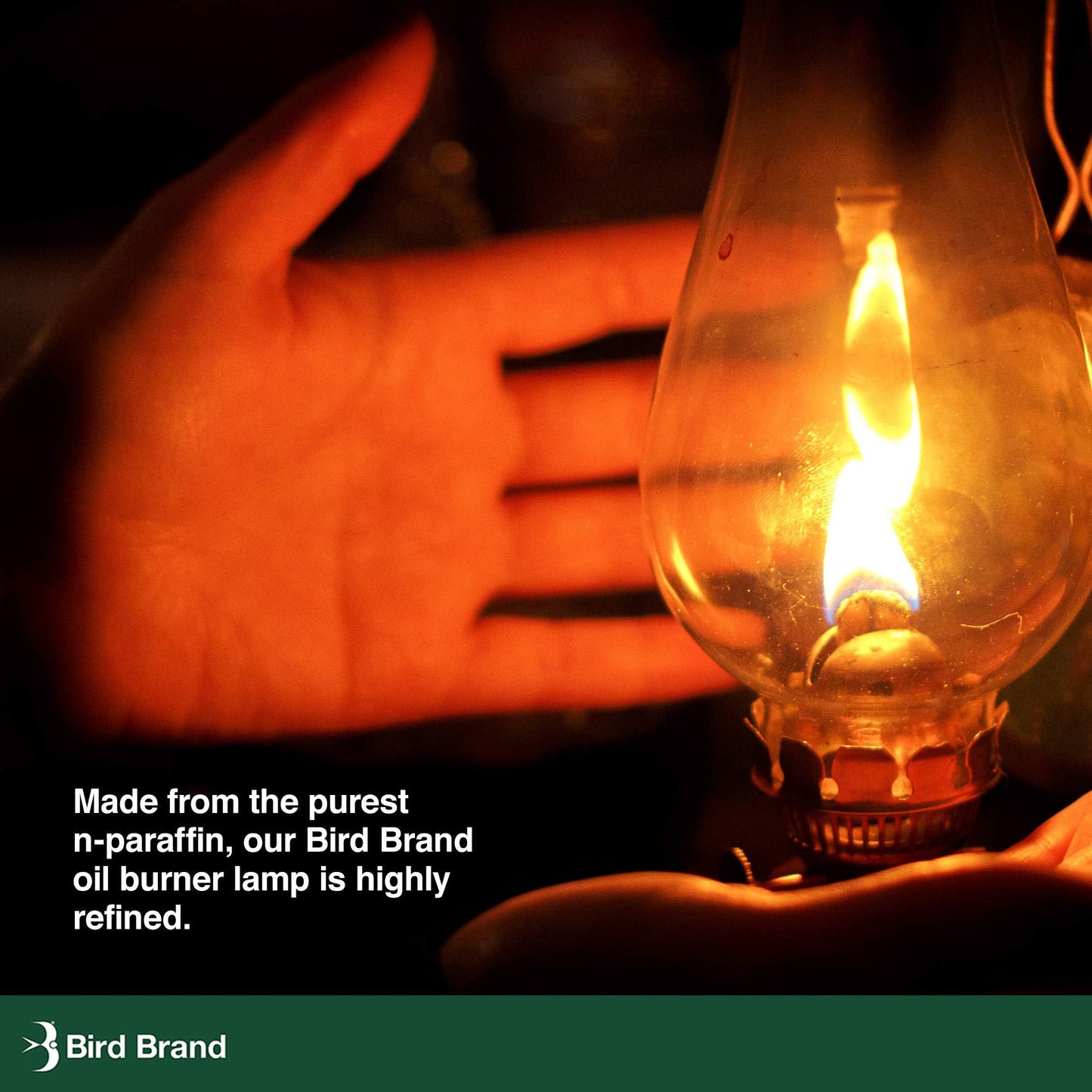 Bird Brand Clear Lamp Oil for Indoor & Outdoor Use, Smokeless Fuel, 3 x 1 Litre