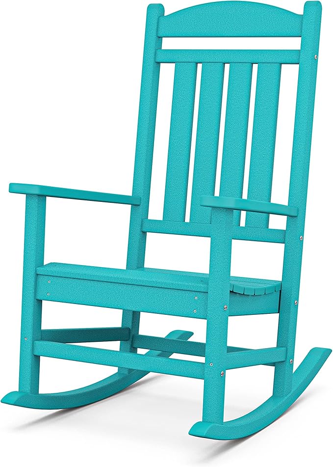 POLYWOOD Presidential Rocking Chair in Aruba