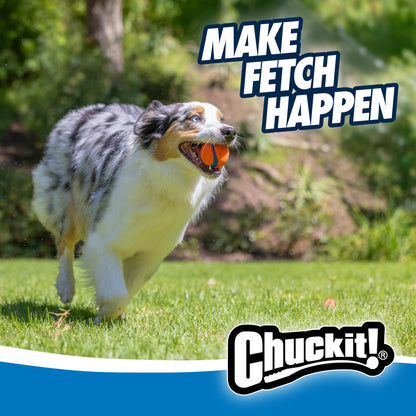 ChuckIt! Canine Hardware Medium Ultra Balls Classic 4-Pack,Orange