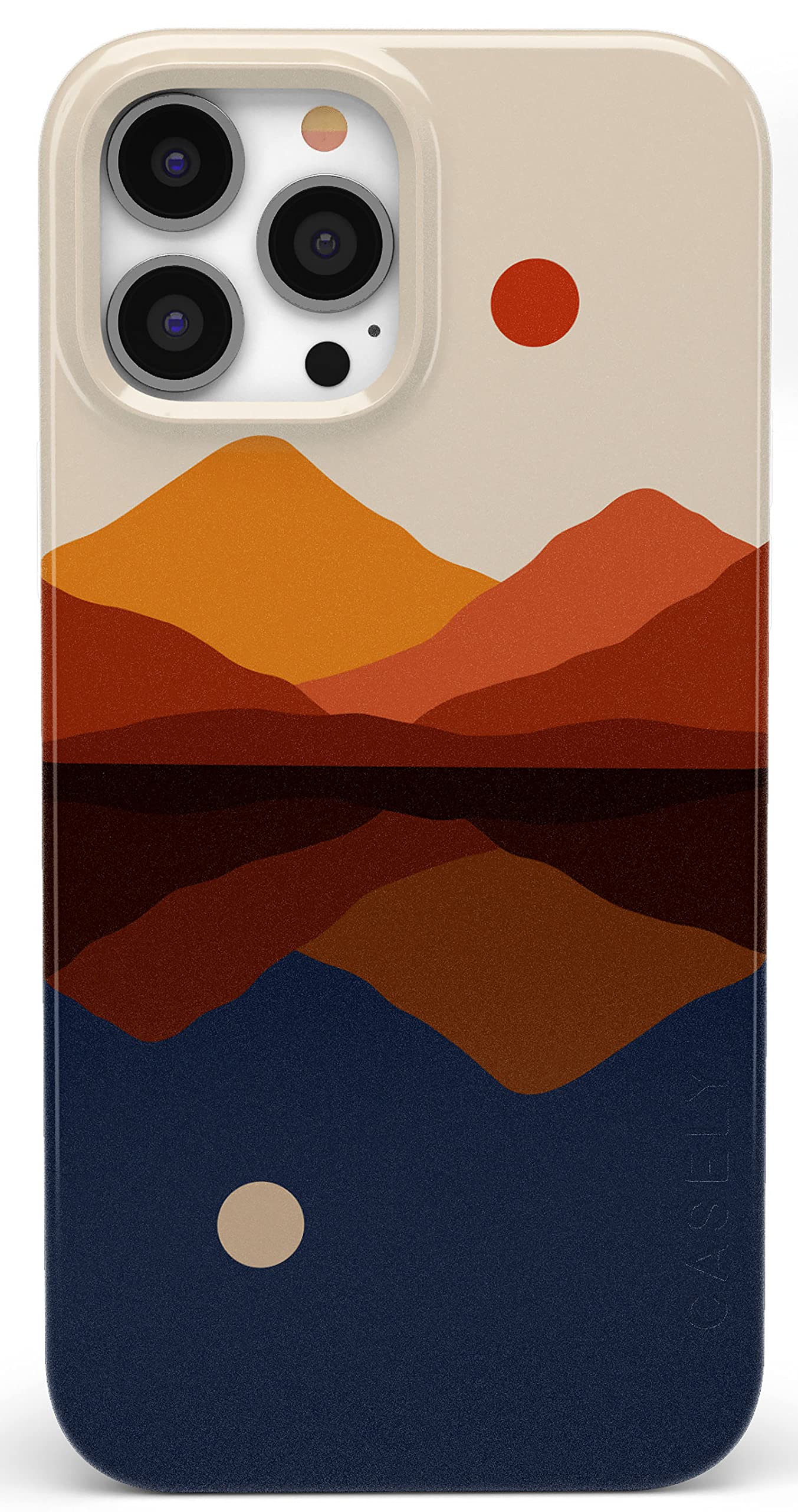 Casely iPhone 14 Pro Max Case | Fit Check | Neutral Checkerboard | Compatible with MagSafe | Classic Ultra Slim Design