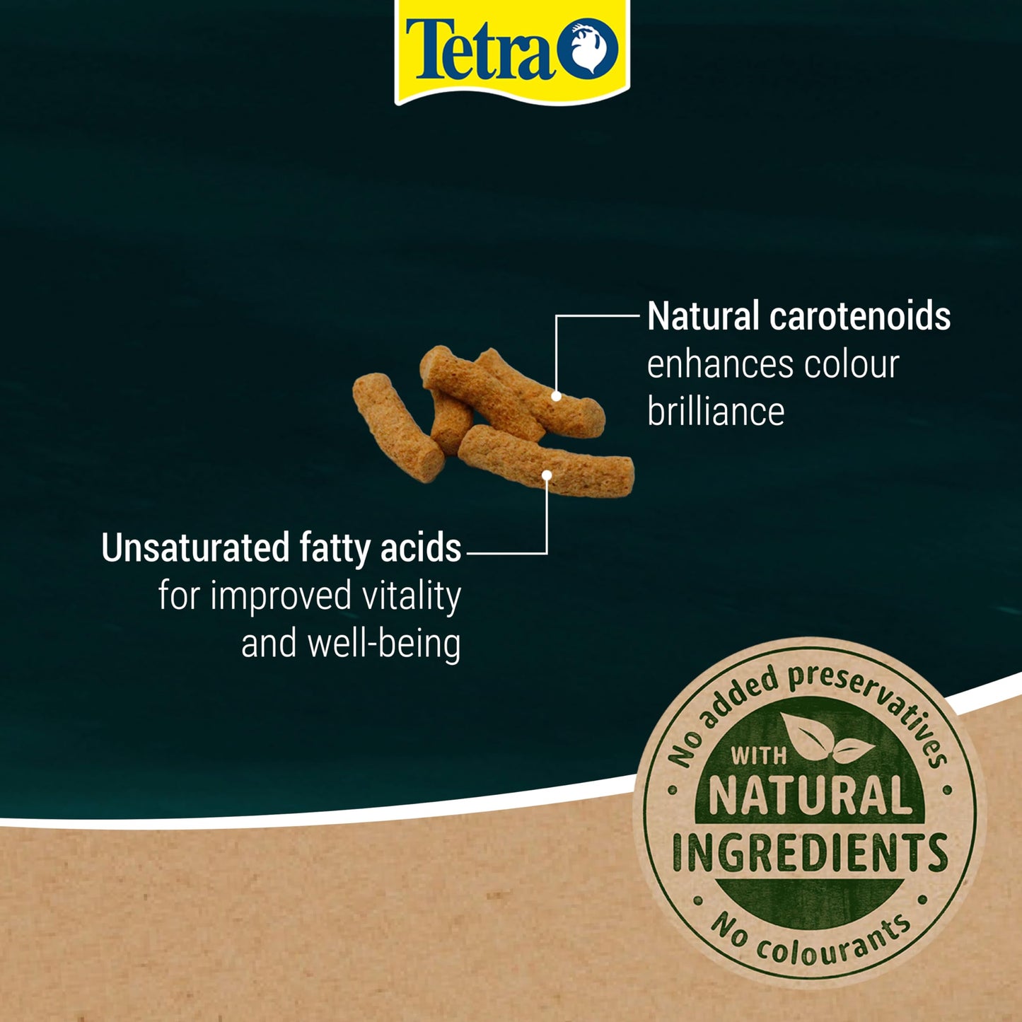 Tetra Koi Pond Fish Food Sticks 1.1kg - biologically balanced for koi fish
