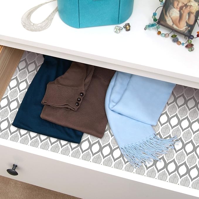 Con-Tact Brand Creative Covering, Self-Adhesive Shelf Liner, Savoy Stone
