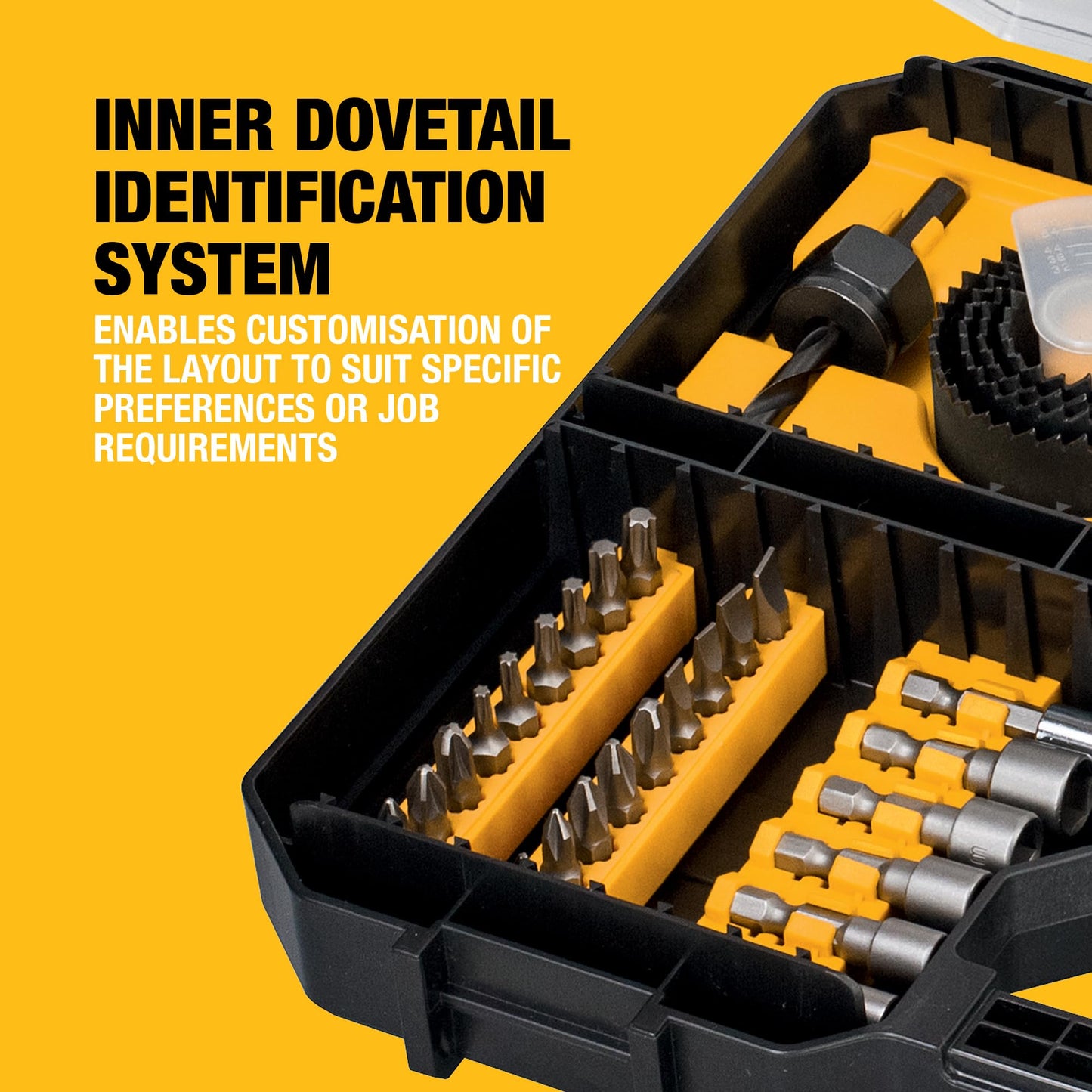 DEWALT High Performance Drill Drive Set (100 pc.), Fits Tstak IV Drawer, DT71569-QZ
