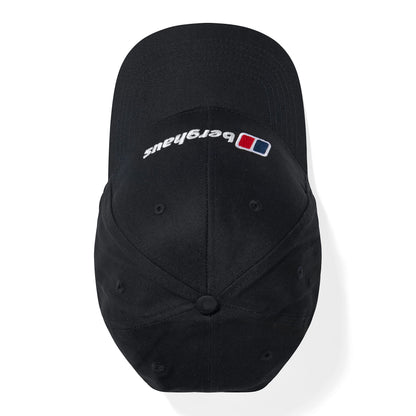 Berghaus Mens Logo Recognition Baseball Cap | Snap Adjuster, Black, One Size