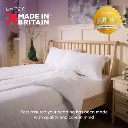 Slumberdown Anti Allergy Double Duvet 10.5 Tog - Allergy UK Approved All Year Round Double Quilt for Allergy Sufferers - Made in the UK, Anti Bacterial and Machine Washable Bedding (200 x 200cm)