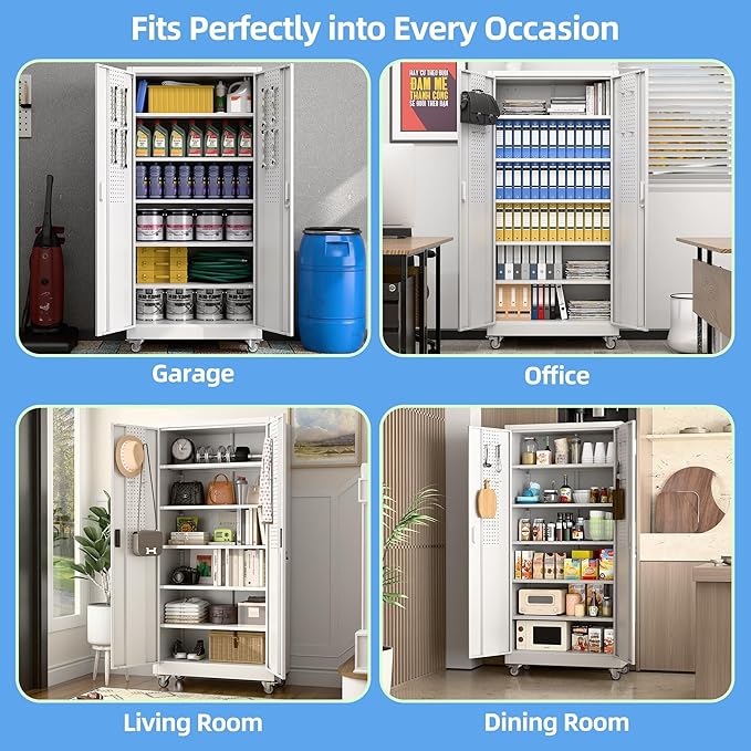 SUXXAN Metal Storage Cabinet