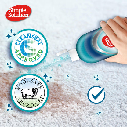 Simple Solution Urine Destroyer Enzymatic Cleaner, Pet Stain and Odour Remover with Pro-bacteria Cleaning Power - 1 Ltrs
