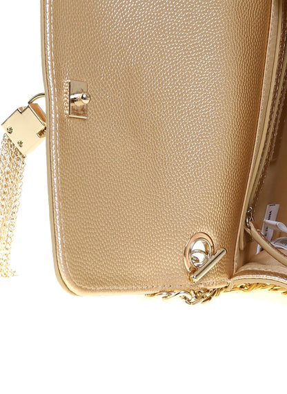Valentino by Mario Valentino Womens VBS1R403G Divina Clutch Gold (ORO)