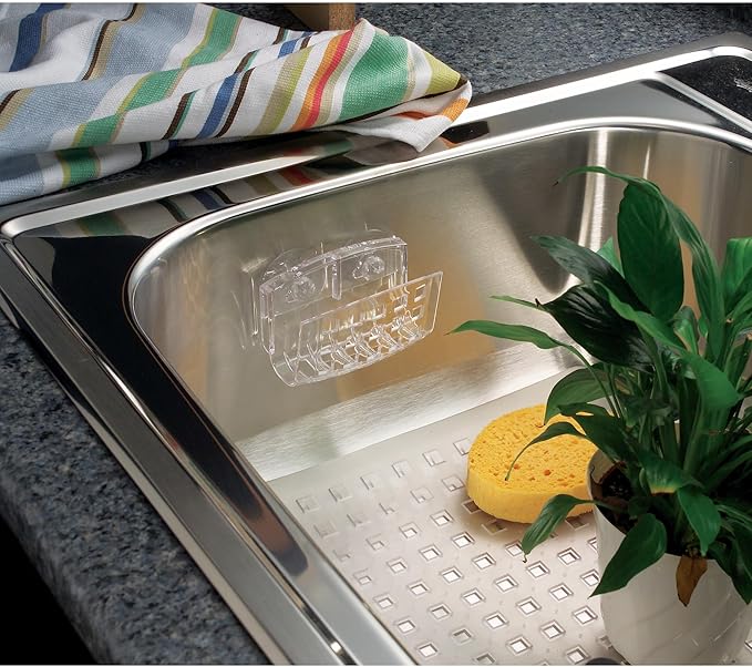iDesign BPA-Free Plastic Sponge Holder