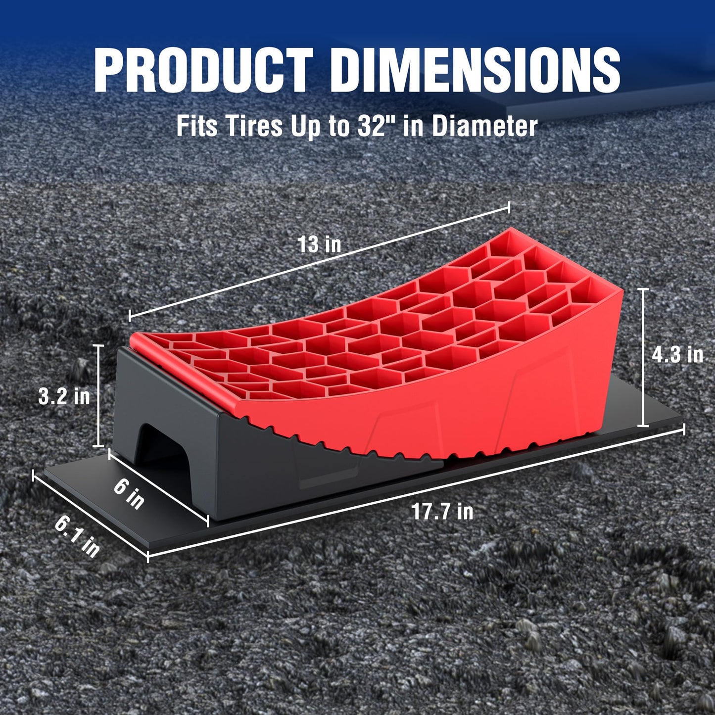 WORKPRO RV Leveling Blocks Kit 9-Piece,Camper & Trailer Leveling System, Heavy Duty RV Levelers with Anti-Slip Mats, Bubble Levels & Carry Bag