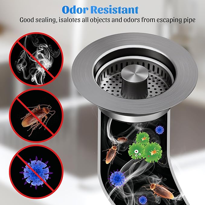NinjaTiger Kitchen Sink Drain Strainer