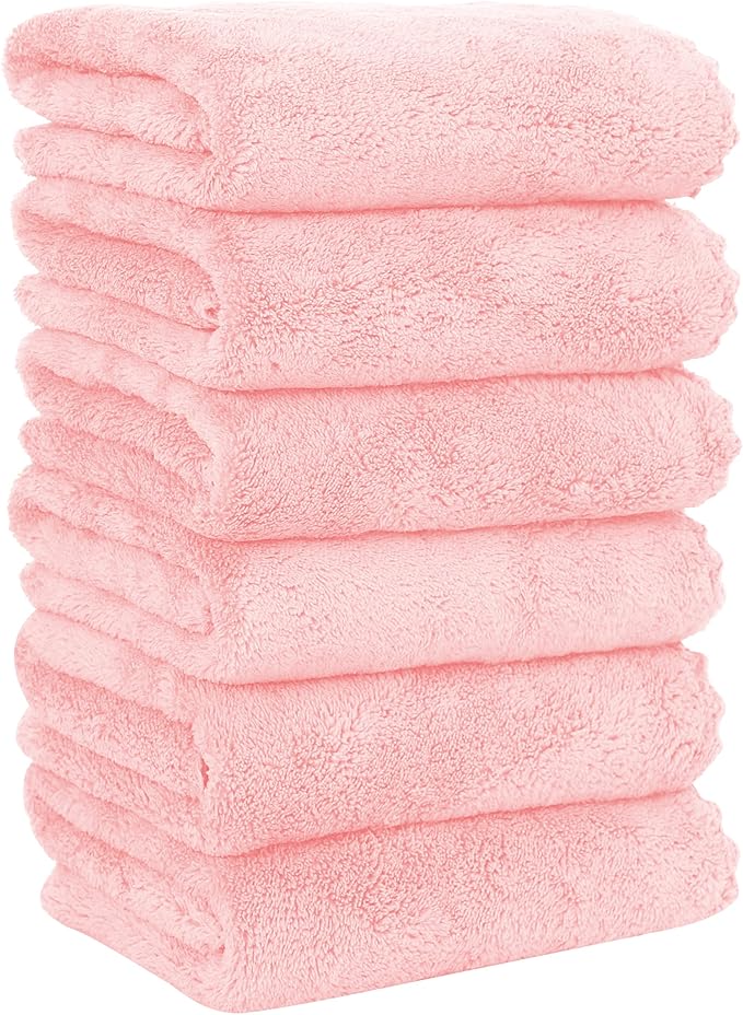MOONQUEEN 6 Pack Premium Hand Towels