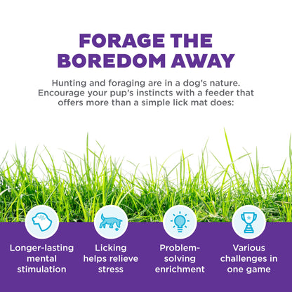 Outward Hound Nina Ottosson Interactive Dog Toys - Medium Level 2 - Dog Puzzle Feeder & Treat Dispenser for Boredom Relief, Mental Stimulation, Dog Enrichment - Reduces Anxiety, Engages Smart Dogs