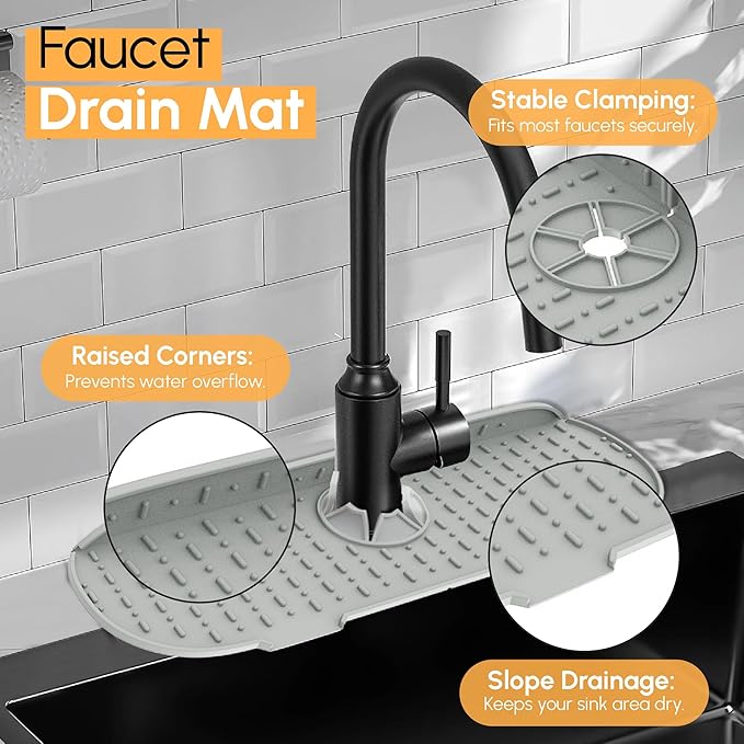 Silicone Splash Guard, Sink Protectors