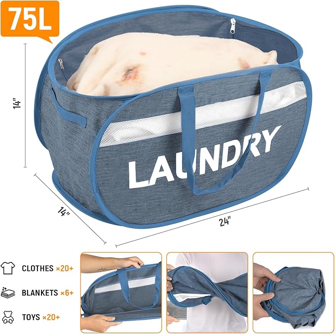 Collapsible Laundry Baskets