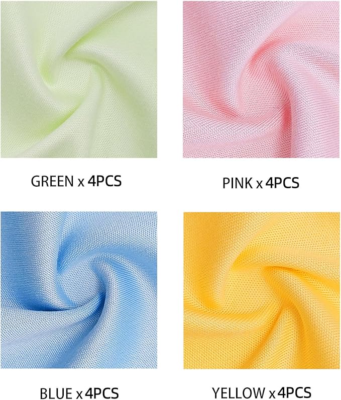 AIMI Assorted Colors Microfiber Cleaning Cloths