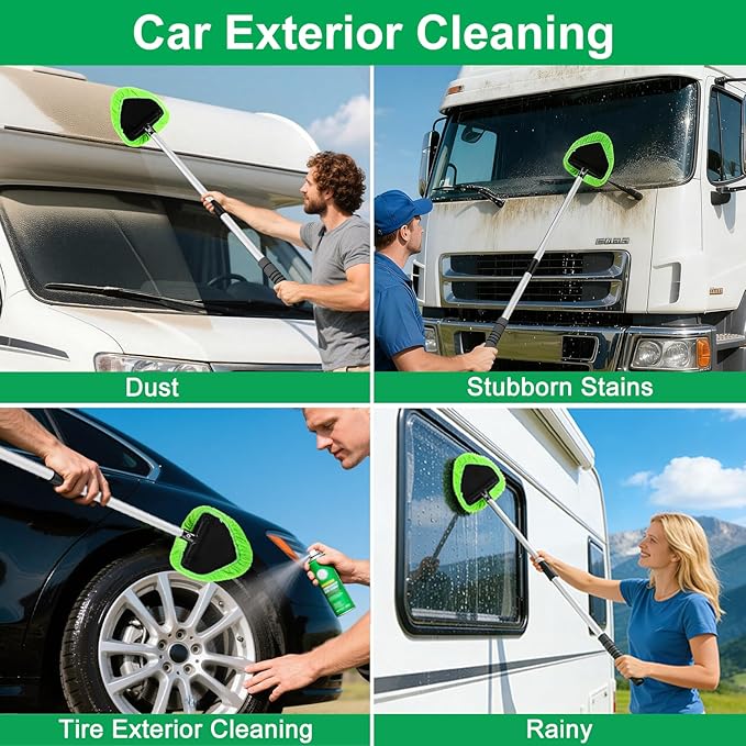XINDELL 29-inch Windshield Cleaner Tool – Car Interior Window Cleaning Kit