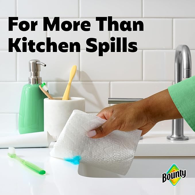 Bounty Select-A-Size Paper Towels, 2 Triple Rolls = 6 Regular Rolls