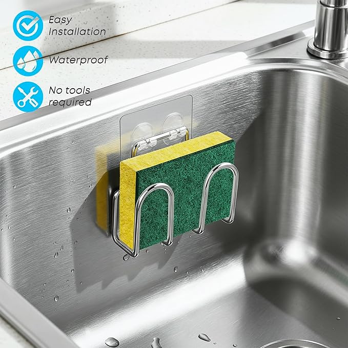 KESOL Kitchen Sponge Holder | Sink Caddy