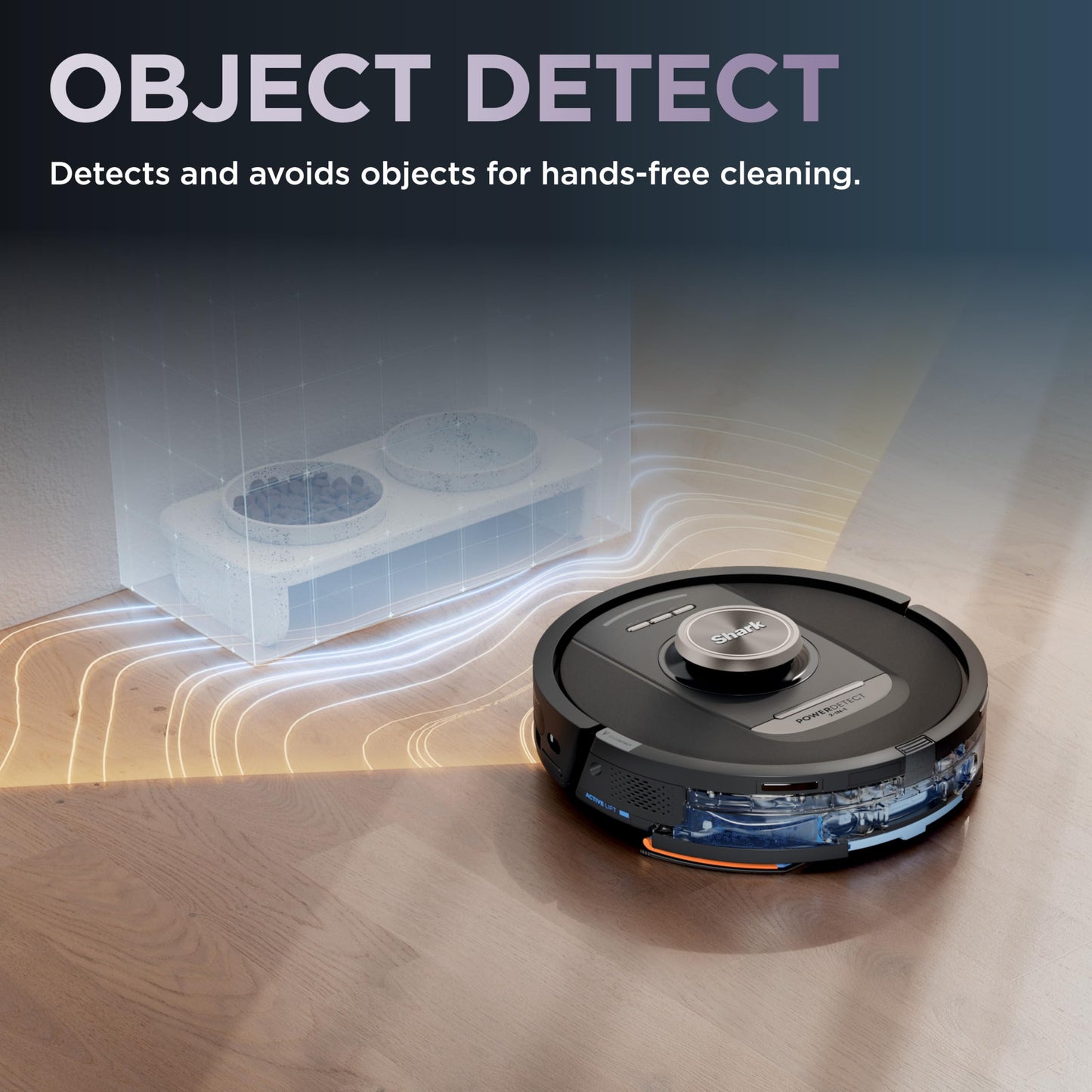 Shark AV2501S AI Ultra Robot Vacuum, with Matrix Clean, Home Mapping, 30-Day Capacity HEPA Bagless Self Empty Base, Perfect for Pet Hair, Wifi, Dark Grey