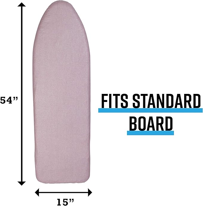Simplify Ironing Board Cover and Pad | Silicone Coated | Scorch Resistant |