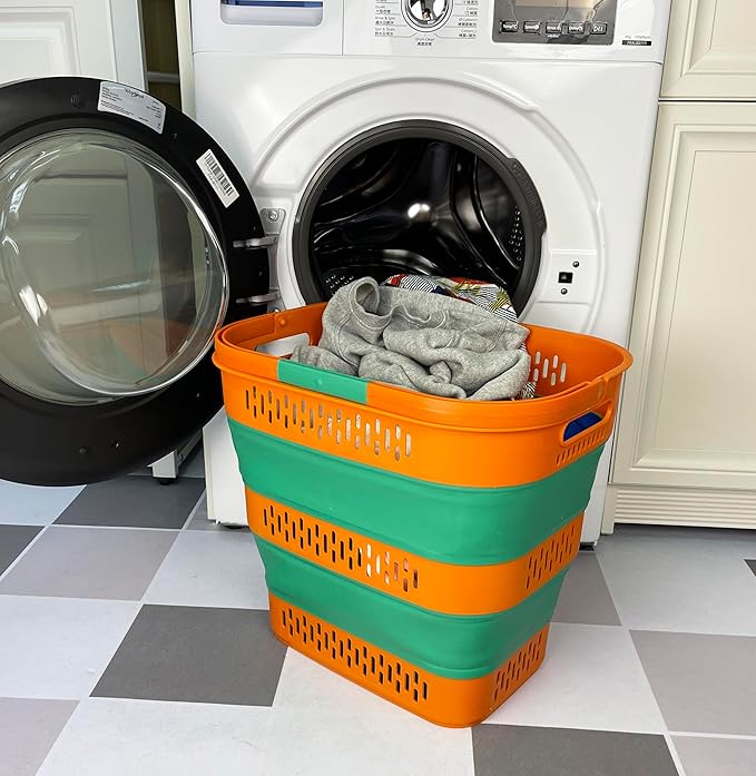 SAMMART 38L Collapsible Laundry Basket