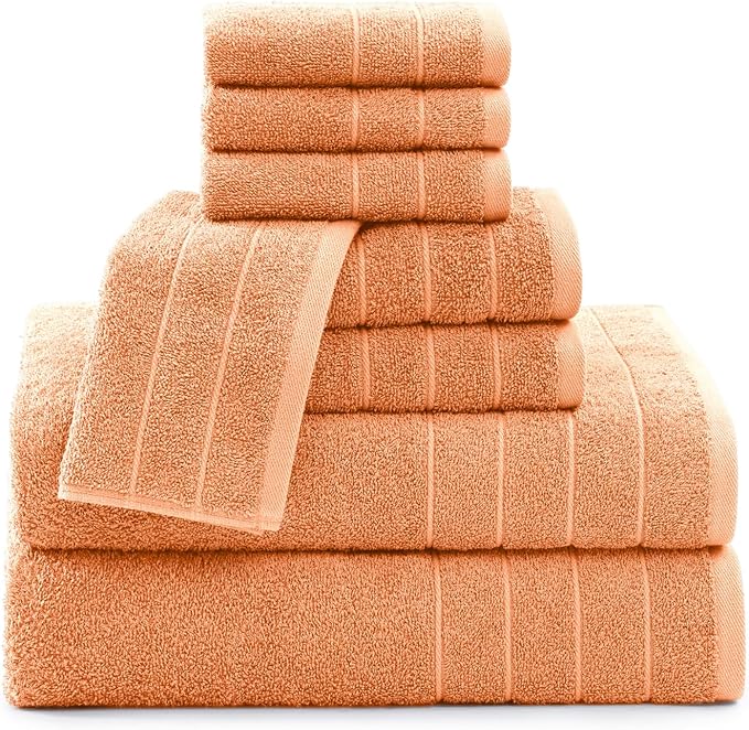 Casa Platino 100% Cotton Bathroom Towel Set