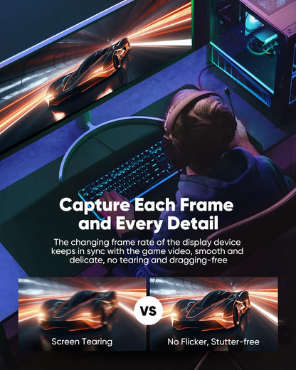 Snowkids 8K Certified HDMI 2.1 Cable 10 ft, 48Gbps Ultra High-Speed HDMI Cables Cord, 10K 8K@60Hz, 4K@120Hz Compatible for TV/Laptop/Monitor/PS-5/X-box/Projector/Entertainment/Sound System & More