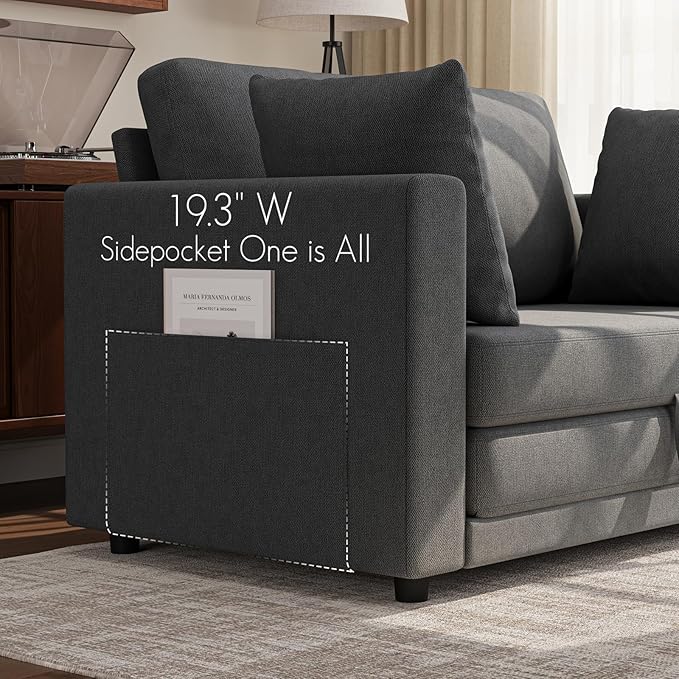 51" Loveseat Sofa Bed, Pull Out Love Seat
