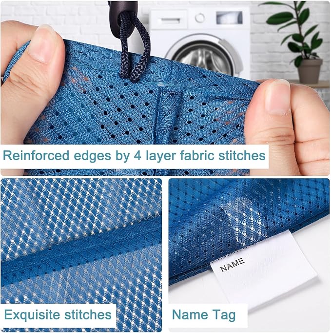 Polecasa Heavy Duty Extra Large Mesh Laundry Bags