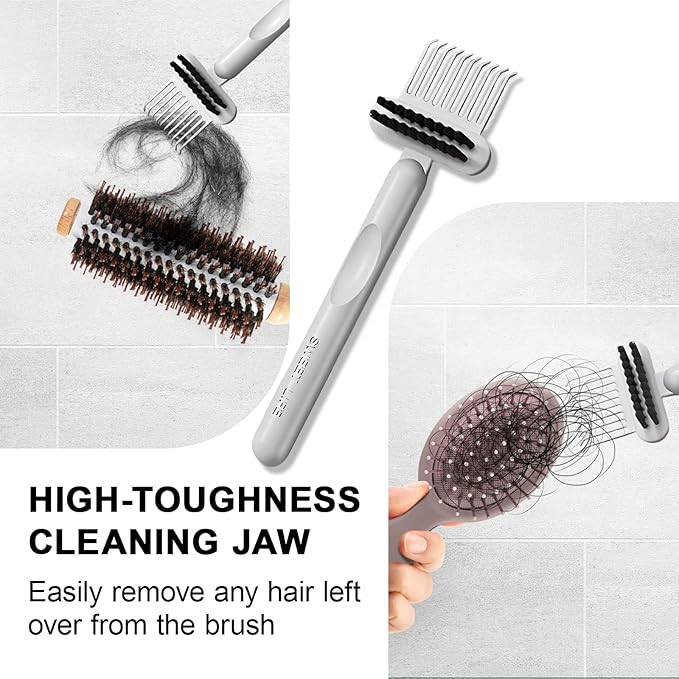 RHOS 2-in-1 Hair Brush Cleaning Tool
