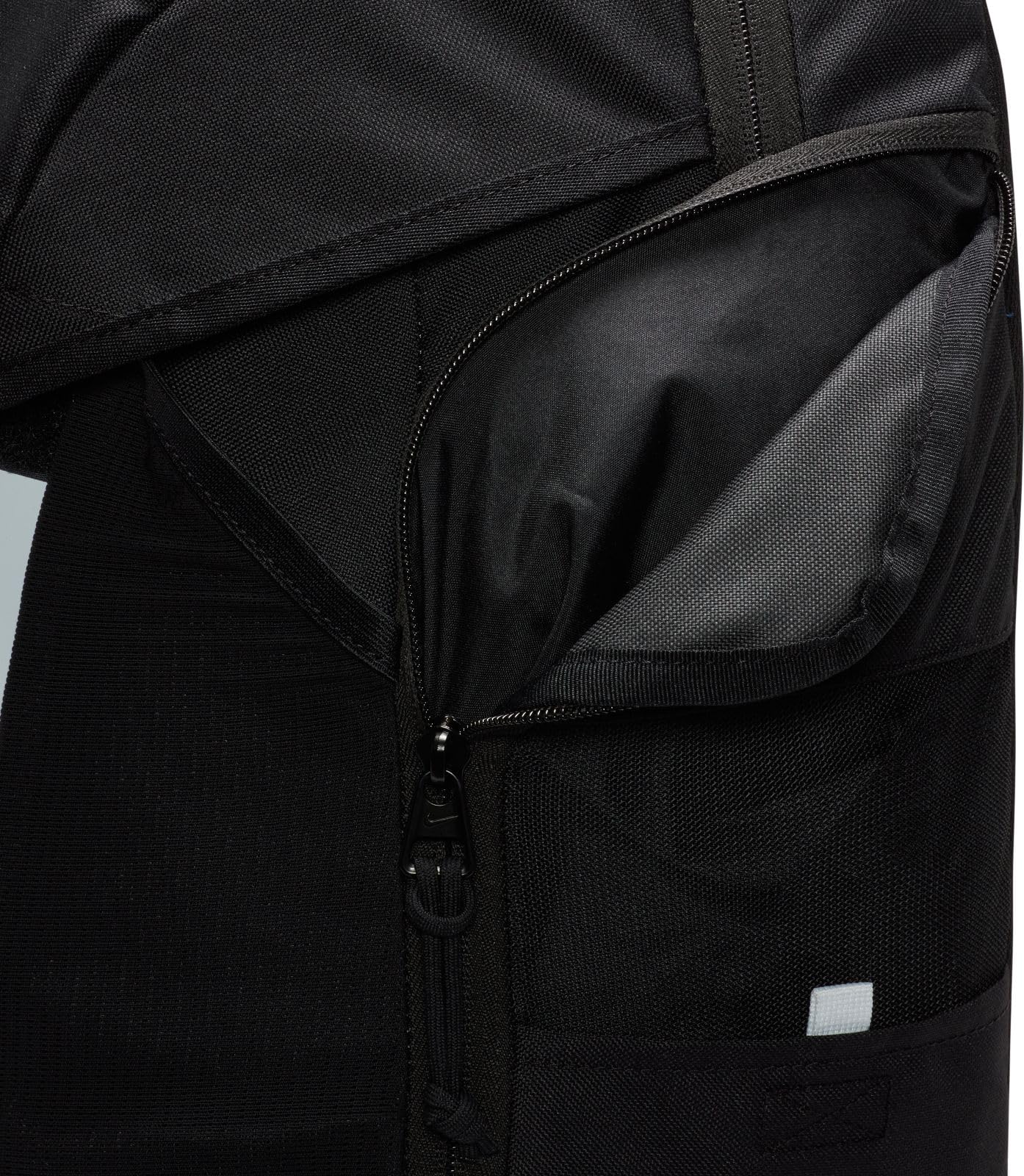 Nike DV0761-011 NK ACDMY TEAM BKPK 2.3 Sports backpack Unisex Adult BLACK/BLACK/WHITE Size 1SIZE