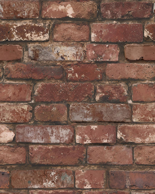 Sevalo Red Brick Wallpaper Peel and Stick Contact Paper for Walls Faux 3D Vintage Brick Wrapping Paper Self-Adhesive Removable Wallpaper Realistic Bedroom Bathroom Waterproof Accent Wall 17.3”×78.7”
