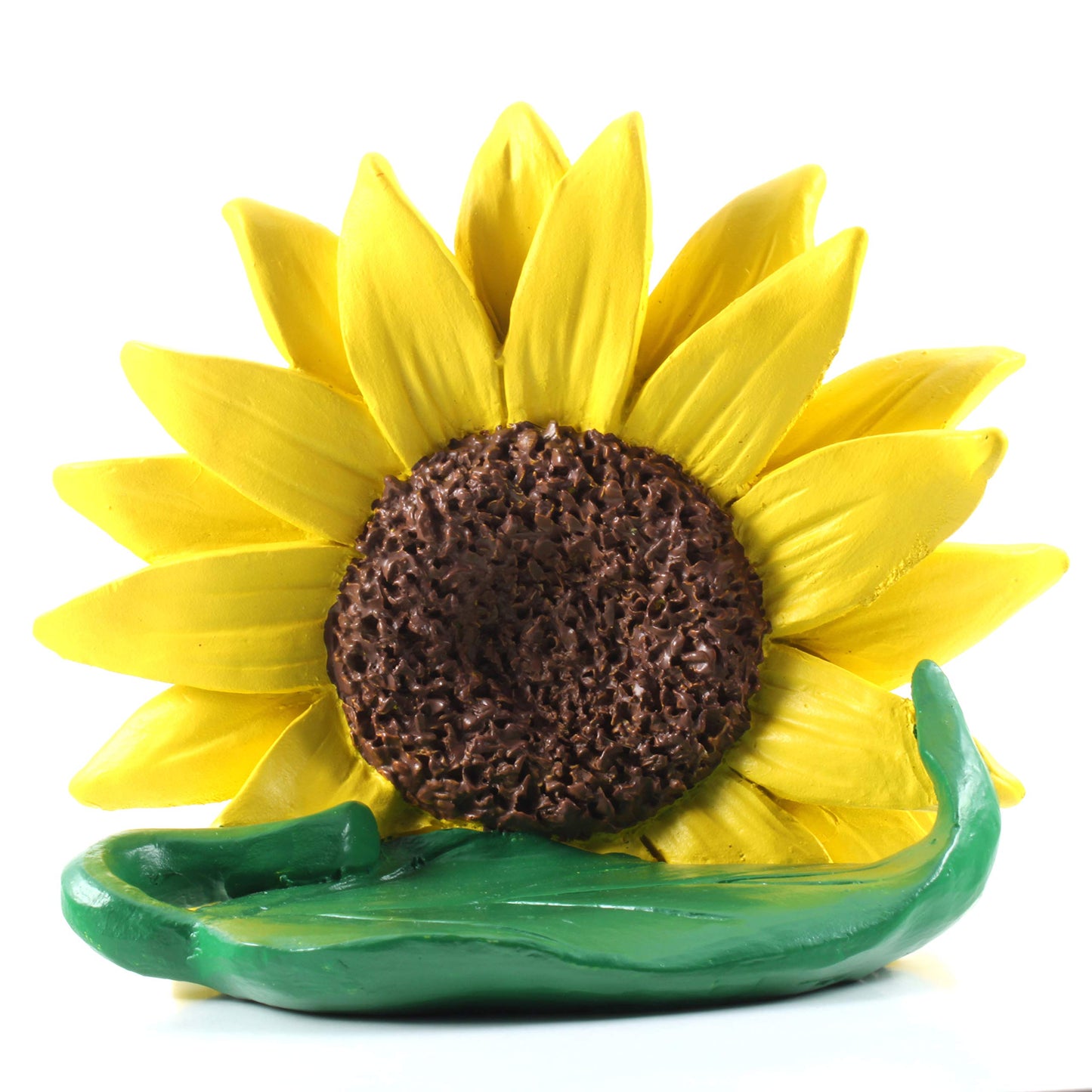 Conversation Concepts West Highland Terrier Figurine – Sunflower Statue Gift: Realistic Hand Painted Sculpture, Summer Nursery or Home Office Desk Decor, Spring Shower Present