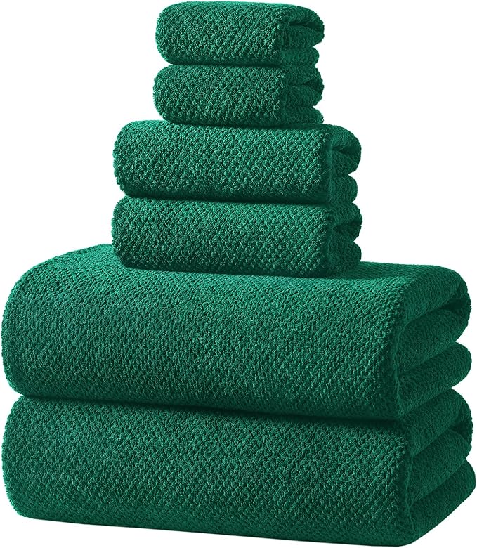 REDKISS Soft 6 Piece Bath Towel Set