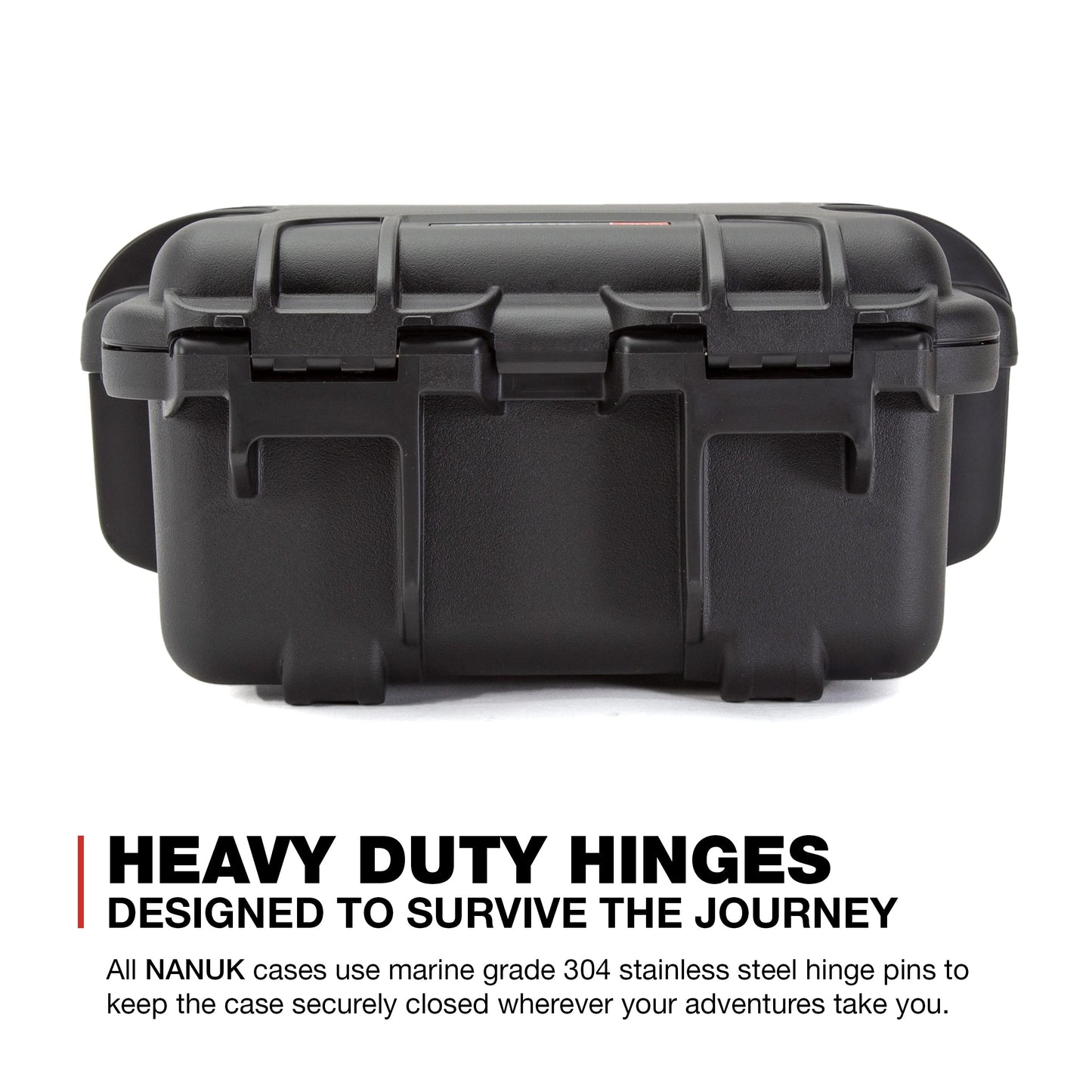 NANUK 905 Waterproof Hard Case with Padded Dividers - Black