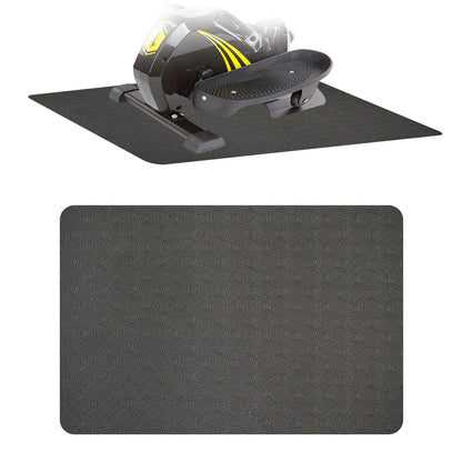 Non-Slip Workout Mat for Under Desk Ellipticals,Thicker & Quieter,23.6x17.7x0.2",Suitable for Ellipse Leg Exerciser, Foot & Leg Pedal Exerciser for Seniors Fitness, Floor Protection,Enhanced Stability