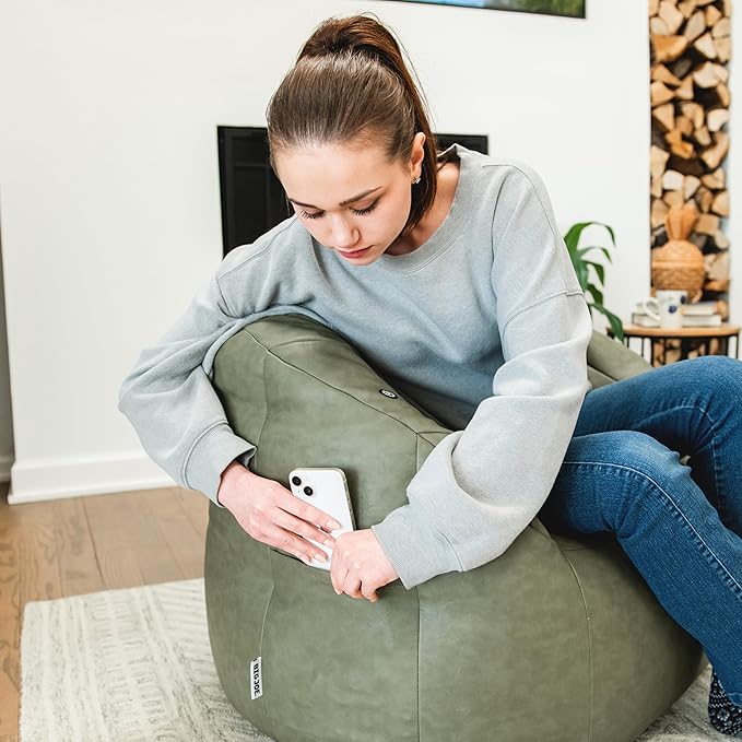 Big Joe Milano w/Vibe Vibrating Massage Bean Bag Chair